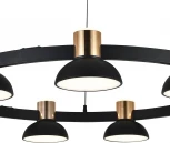 Подвесной светильник (11059/9P Black) Indigo Traforo V000183L (регулировка яркости, LED, 220V, пульт управления, на тросе)