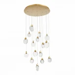 Подвесной светильник ST Luce Montecelio SL6104.203.16 (LED, 220V, хрусталь, на проводе)