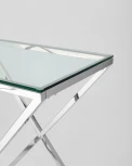 Консоль Stool Group ИНСИГНИЯ 120*40 серебро УТ000001501