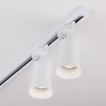 Трековый светильник однофазный белый 220V MRL Elektrostandard Vetro 1001