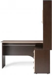 Письменный стол Woodville КСТ-14П правый венге / беленый дуб 353899