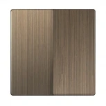 Набор клавиш для выключателя двухклавишного (бронзовый) Werkel W1129012 (a051060)
