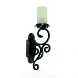 Настенный фонарь уличный Русские фонари Amelia 240-11/brg-10 (220V, подсвечник, свеча)