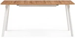 Стол раскладной Notta Колон Лофт 120 25 мм дуб вотан / белый матовый 489643