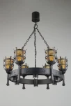 Подвесная люстра Aployt Simona APL.500.03.12 (220V, на цепи, под старину, факел)