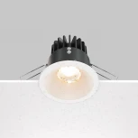 Точечный светильник встраиваемый Maytoni Zoom DL034-01-12W2.7K-W (LED, 220V, круглые, IP65)