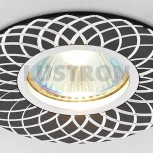 Встраиваемый точечный светильник Ambrella Классика II A815 BK/AL (220V)