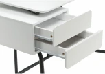 Компьютерный стол Woodville Desk white / black 11838