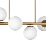 Подвесная люстра на штанге Lightstar Croco 815083 (220V, шарики, молекулы)