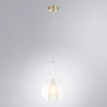 Подвесной светильник Arte Lamp Gala A2725SP-1SG (220V, на проводе, шар)