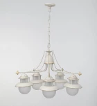 Подвесная люстра Abrasax L.9201-5CREAM/G (220V, на цепи)