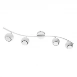 Спот на штанге Arte Lamp Piatto A6251PL-4WH (220V, шарики)