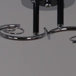 Потолочная люстра на штанге Reluce 70139-3.3-02 CR+BK (220V)