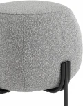 Пуф Флик букле серый УТ000036755