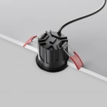 Встраиваемый светильник Maytoni Alfa LED DL043-01-10W4K-RD-B-1 (220V, круглые)