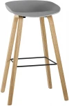 Стул барный Stool Group LIBRA СЕРЫЙ УТ000000662