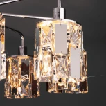 Потолочная люстра Eurosvet Scoppio 10101/8 хром/прозрачный хрусталь Strotskis (220V)