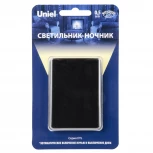 Ночник Uniel DTL-320 Прямоугольник/Black/Sensor