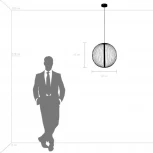 Подвесная люстра Bolla 734067 (LED, 220V, на проводе, шар)