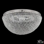 Потолочная люстра светодиодная с пультом APL LED Sicilia SH501.2.50.C.LED-DIM.Ni (220V, хрусталь, круглые)