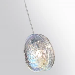 Подвесной светильник Odeon Light Mussels 5039/1A черный/перламутровый/металл/стекло G9 1*40W (220V, на проводе)