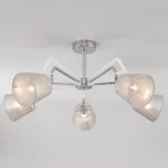 Потолочная люстра Eurosvet Alicante 60082/5 хром