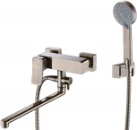 Смеситель Wasserkraft Exter 1602L универсальный, светлая бронза