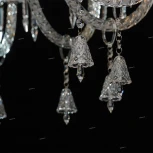 Подвесная люстра Chiaro Барселона 313012418 (220V, на цепи, подсвечник, свеча)