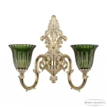 Бра Bohemia 7203 7203B15/2/210 GW P2 U Clear-Green/H-1K
