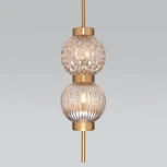 Подвесной светильник Eurosvet Plaza 50186/2 латунь