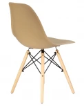 Стул обеденный DSW (ножки светлый бук, цвет бежевый (GR-03))