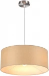 Подвесной светильник Lumion Nikki 8250/3 никель/бежевый, металл/текстиль Е27 3*60W 220V (круглые)