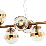 Подвесной светильник Stilfort Sogno 2134/05/09P (220V, на тросе, шарики, молекулы)