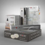 Подвесной светильник Eurosvet Bento 50204/1 LED белый/матовое серебро (220V, на проводе, круглые)