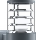 Настенный светильник уличный Maytoni Bronx O576WL-01GR (220V, круглые, IP54)