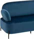 Диван Stool Group Кэнди велюр синий УТ000036923