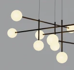 Подвесная люстра светодиодная Cellar 7630 (220V, на тросе, шарики)