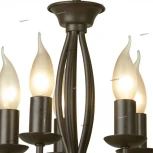 Подвесная люстра Lussole Lgo Congress LSP-9913 (220V, на цепи, подсвечник, свеча, IP21)