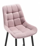 Барный стул Алст розовый / черный 502121 Notta