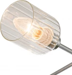 Потолочная люстра ярусная на штанге Escada Reflex 1140/6P E14*40W Silver/Chrome (220V)