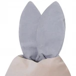 Кресло мешок Dreambag Зайчик Серо-Бежевый (Классический) 19132