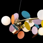 Подвесная люстра Loft IT Matisse 10008/1050 mult (220V, на тросе, шарики)