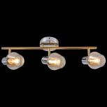 Спот на штанге Reluce 05949-0.8-03 CR+GOLD (220V)