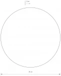Бра светодиодное Nowodvorski Ring Led L 10351 (220V, круглые)