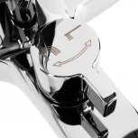 Смеситель Milardo Atlantic ATLSBC0M02 для ванны с душем