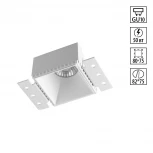 Светильник встраиваемый для ГКЛ потолка Novotech Nimbus 370997 белый IP20 GU10 50W 220V