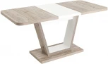 Стол Stool Group Vector 120-160*80 дуб анкона/белый УТ000035446