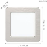 Встраиваемый точечный светильник Eglo Fueva 5 99183