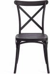 Обеденный стул Tetchair CROSS (Пластик/Черный) 19693