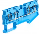 Зажим пружинный 4-х проводной проходной ЗНИ 4 мм2 Stekker 39972